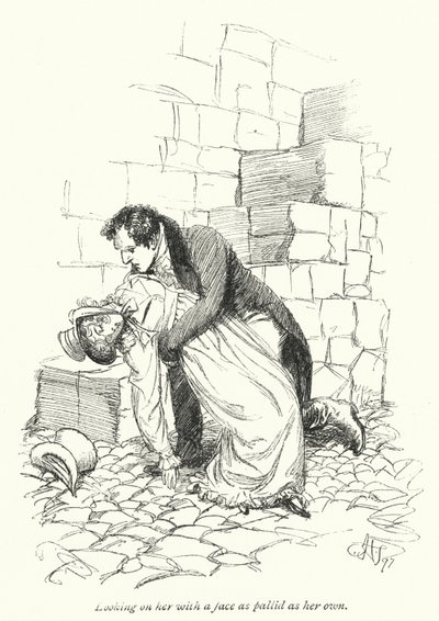 Jane Austen tarafından İkna için İllüstrasyon (lito) by Hugh Thomson