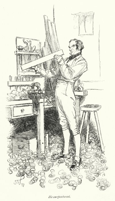 Jane Austen tarafından İkna için İllüstrasyon (lito) by Hugh Thomson