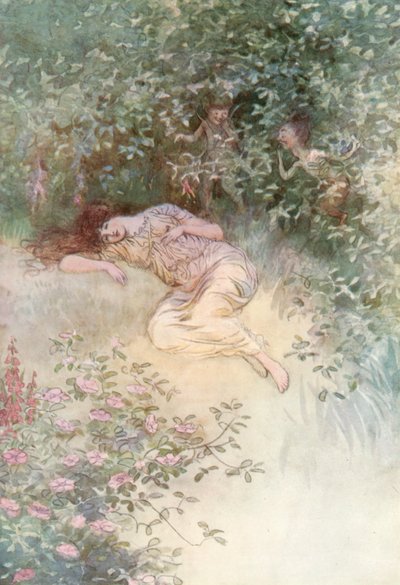 İstediğiniz Gibi Shakespeare için İllüstrasyon by Hugh Thomson