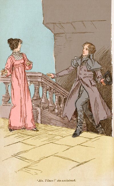 Jane Austen Northanger Manastırı by Hugh Thomson