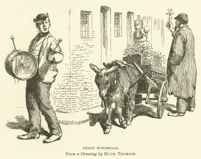 kuruş yel değirmenleri by Hugh Thomson