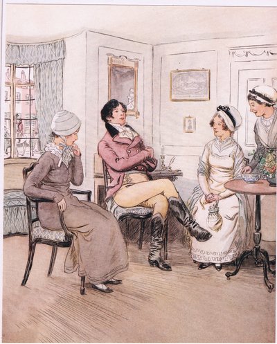 Valentine: "Gitmelerine üzüldüm Patty, ama dönüşlerini bekleyeceğim." (lito) by Hugh Thomson