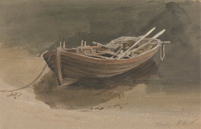 Bir Kürek Teknesi by Hugh William Grecian Williams
