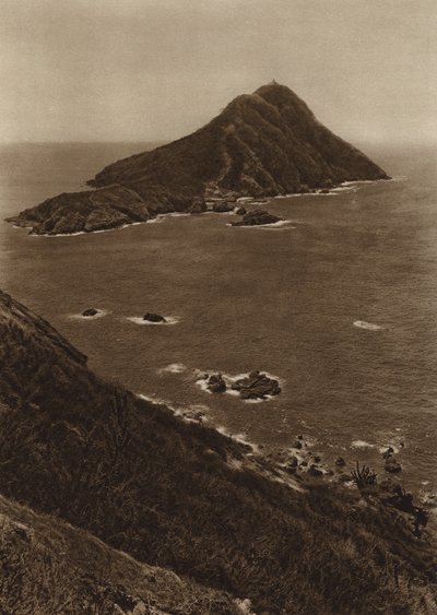Meksika: Mazatlan Sahili (b/w fotoğraf) by Hugo Brehme