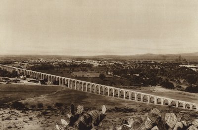 Meksika: Eski su boruları ile Queretaro