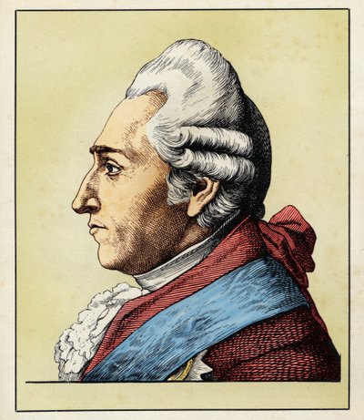 Ewald Friedrich von HERTZBERG by Hugo Bürkner