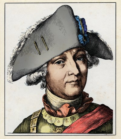 Friedrich Wilhelm von SEYDLITZ by Hugo Bürkner