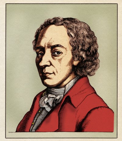 Johann Elert BODE (19 Ocak 1747 - 23 Kasım 1826) by Hugo Bürkner