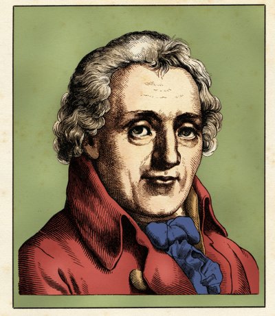 Moritz August von THUMMEL by Hugo Bürkner