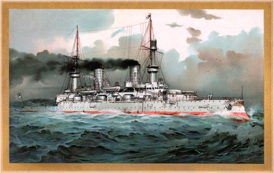 S.M. Savaş Gemisi Kaiser Wilhelm II by Hugo Graf