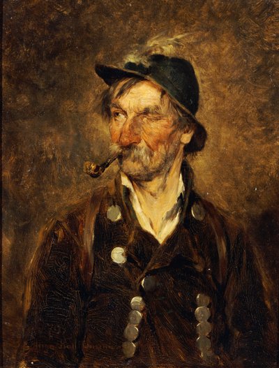 Yaşlı Avcı, 1879 by Hugo Wilhelm Kauffman