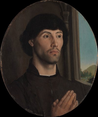 Bir Adamın Portresi, ca. 1475. by Hugo van der Goes