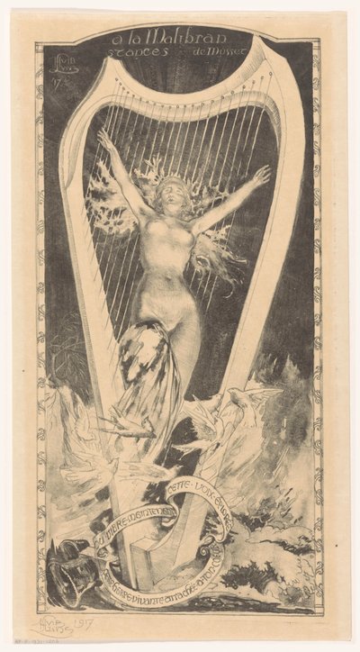 arp için Maria Malibran la Malibran (nesne üzerindeki başlık) by Huib Luns (signed by artist)