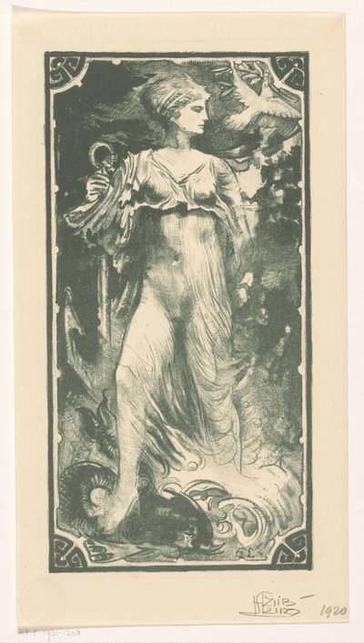 umudun kişileştirilmesi by Huib Luns (signed by artist)