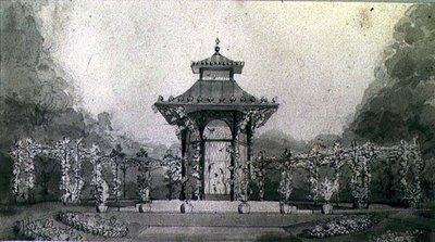 Çin Tarzında Kafes ve Pergola Tasarımı by Humphry Repton