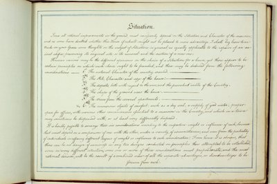 Kırmızı Kitap: Welbeck by Humphry Repton