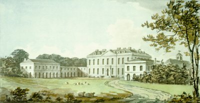 Sheringham Hall için Kırmızı Kitap, c.1812 by Humphry Repton