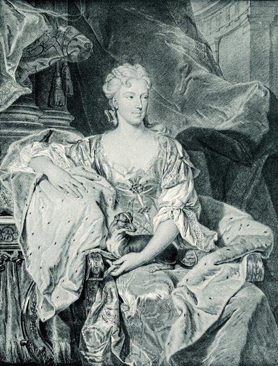 Susanne Henriette dElbeuf by Hyacinthe Francois Rigaud