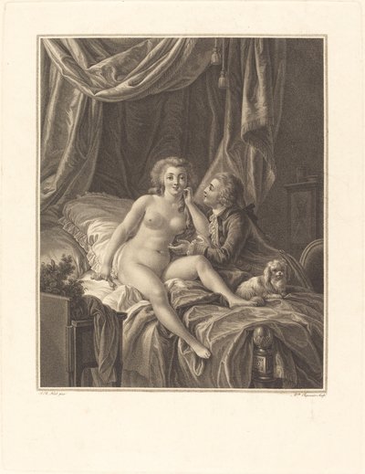 Almak iyi olanı saklamak iyidir by I Alexandre Chaponnier after Jean Baptiste Hüet