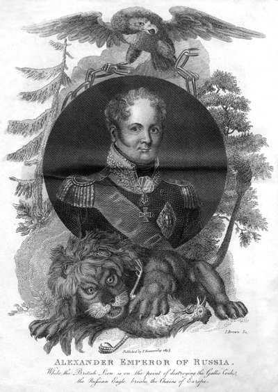 Alexander I, Rusya imparatoru 1777-1825, 1816. by I. Brown