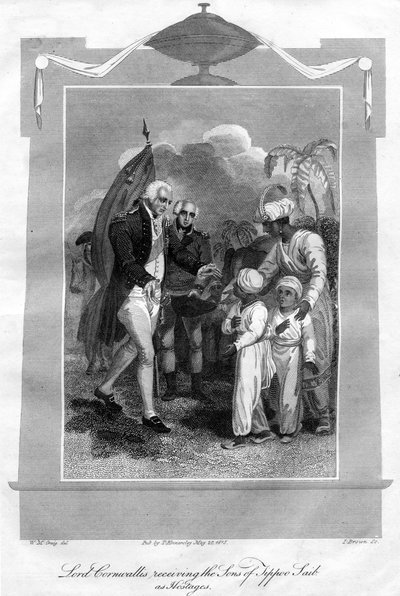 Lord Cornwallis 1738-1805, Tippoo Saib