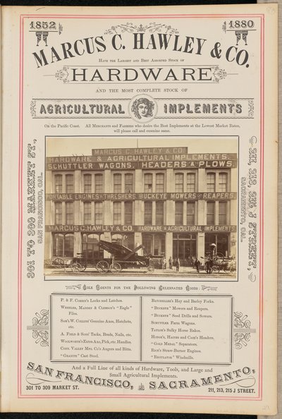 [Marcus C. Hawley and Company, San Francisco] by I. W. Taber