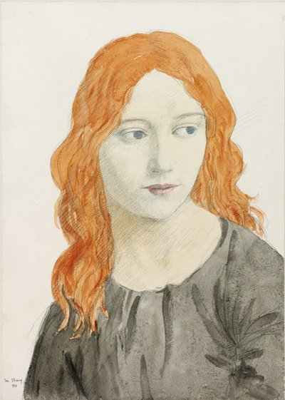 Kızıl Saçlı Kız by Ian Strang
