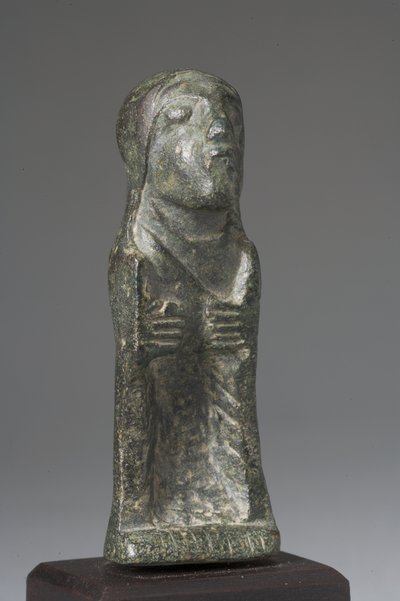 Kapşonlu figür (bronz) by Iberian