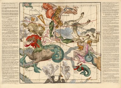 İlkbahar gündönümü 1674 (el renkli gravür) by Ignace Gaston Pardies