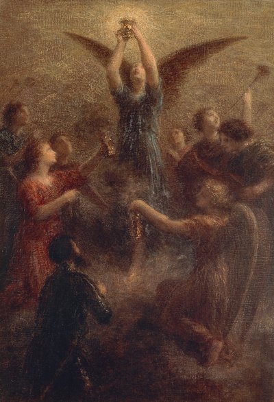 Fransa, Paris, Kutsal Kase by Ignace Henri Jean Fantin Latour