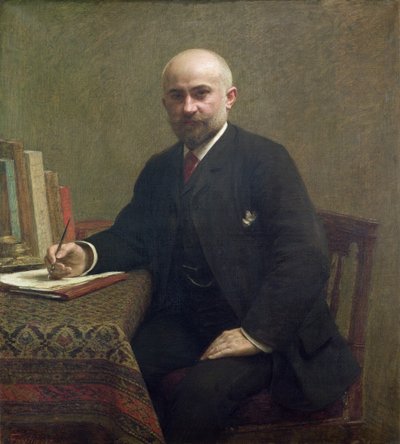 Adolphe Jullien (1840-1932) 1887 by Ignace Henri Jean Fantin Latour