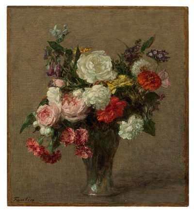 Çiçek Buketi, 1900 by Ignace Henri Jean Fantin Latour