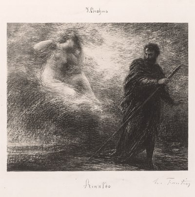 Rinaldo, 1881. by Ignace Henri Jean Fantin-Latour