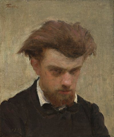 Otoportre by Ignace Henri Jean Fantin Latour