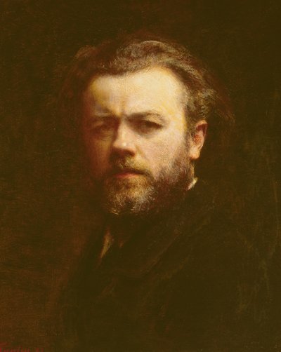Otoportre, 1883 by Ignace Henri Jean Fantin Latour