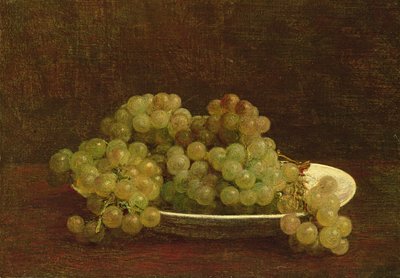 Üzüm Natürmort, 1890 by Ignace Henri Jean Fantin Latour