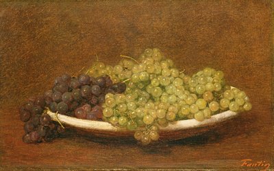Üzüm Natürmort, c.1894 by Ignace Henri Jean Fantin Latour