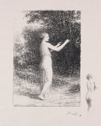 Dilenci. by Ignace Henri Jean Fantin Latour