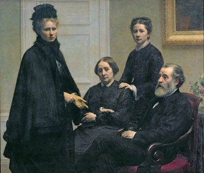 Dubourg Ailesi, 1878 by Ignace Henri Jean Fantin Latour