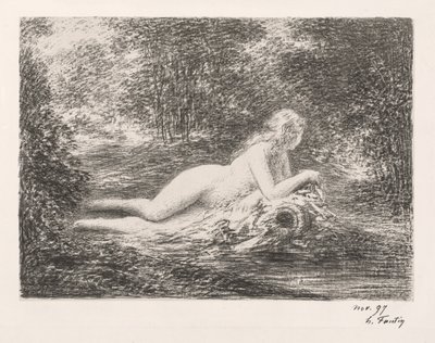 Bahar, 1897. by Ignace Henri Jean Fantin-Latour