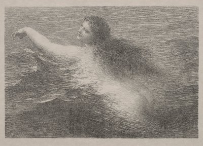 Su Dehası, 1896. by Ignace Henri Jean Fantin Latour