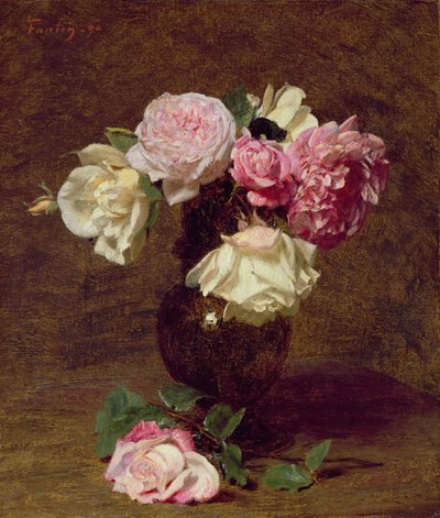 Bilinmeyen resim by Ignace Henri Jean Fantin Latour