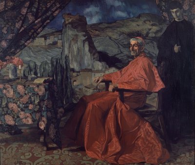 EL CARDENAL - 1912 - O / L - 201 X 236 CM by Ignacio Zuloaga y Zabaleta