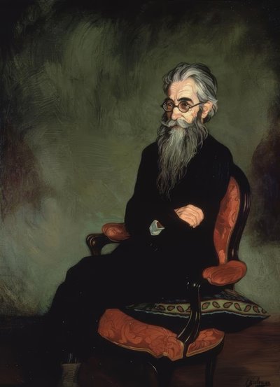 RAMON DEL VALLE-INCLAN PORTRE - 1931 - OLEO / TUVAL - 149 × 109 by Ignacio Zuloaga y Zabaleta