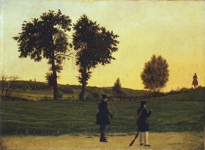 Avcılar, 1839 by Ignati Stepanovich Shchedrovsky