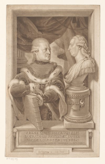 Franz Georg'un portresi, Kees Şövalyesi by Ignaz Unterberger