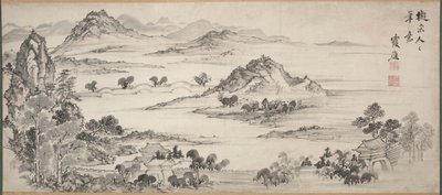 Batı Gölü manzarası, 1700