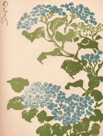 'Ortanca', 1838 by Ikeda Eisen