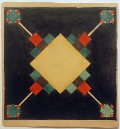 Bir süs taslağı by Ilja Grigorjewitsch  Tschaschnik