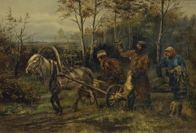odun hırsızı by Illarion Mikhailovich Pryanishnikov